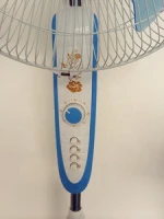 height adjustable home use ac dc emergency rechargeable stand fan 16INCH