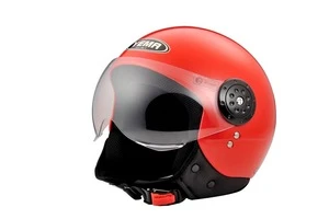 Helmet ece r 22.05 approved motorcycle scooter vintage open face helmet with visor motorcycle helmet