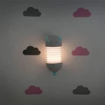 Helpful Honey Caterpillar Butterfly Table Lamp Kids Light Up Spinning Toy