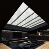 HEWEI Thermochromic Smart heat-insulating laminated tempered glass for skylight