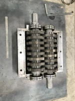 High Capacity Double Shaft Plastic Sherdder Machine For Home Use