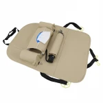 High-grade leather Storage bag   OEM car seat back organizer factory