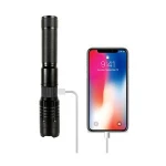 High Lumen Long Distance Output Lantern Taschenlampe Rechargeable Hand Torch LED Flashlight