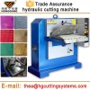 High output leather fabric/textile plate hydraulic embossing machine