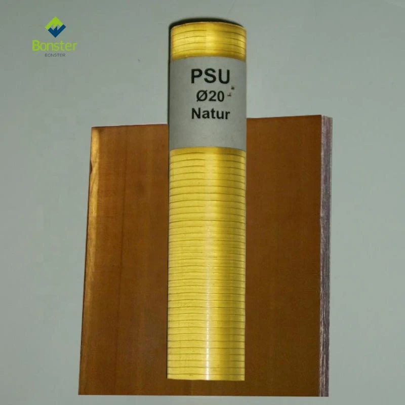 Custom Made PSU Sheet Polysulfone, PSU Sheet, PSU Rods