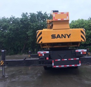 High Performance Used Original Condition Sany STC500 50 ton Truck Crane For Sale
