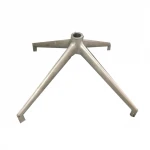 High Precision Custom Shape OEM Aluminum Casting Office Modern Metal Table Legs For Furniture Accessories