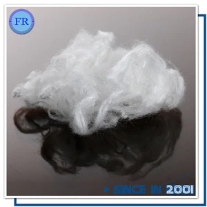 High quality 100%  white viscose fiber for spun yarn