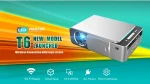 High Quality 1080p Mini Projectors Factory Supply Wifi Mobile Phone Projector with LED Lamp Full HD Home Theater Portable
