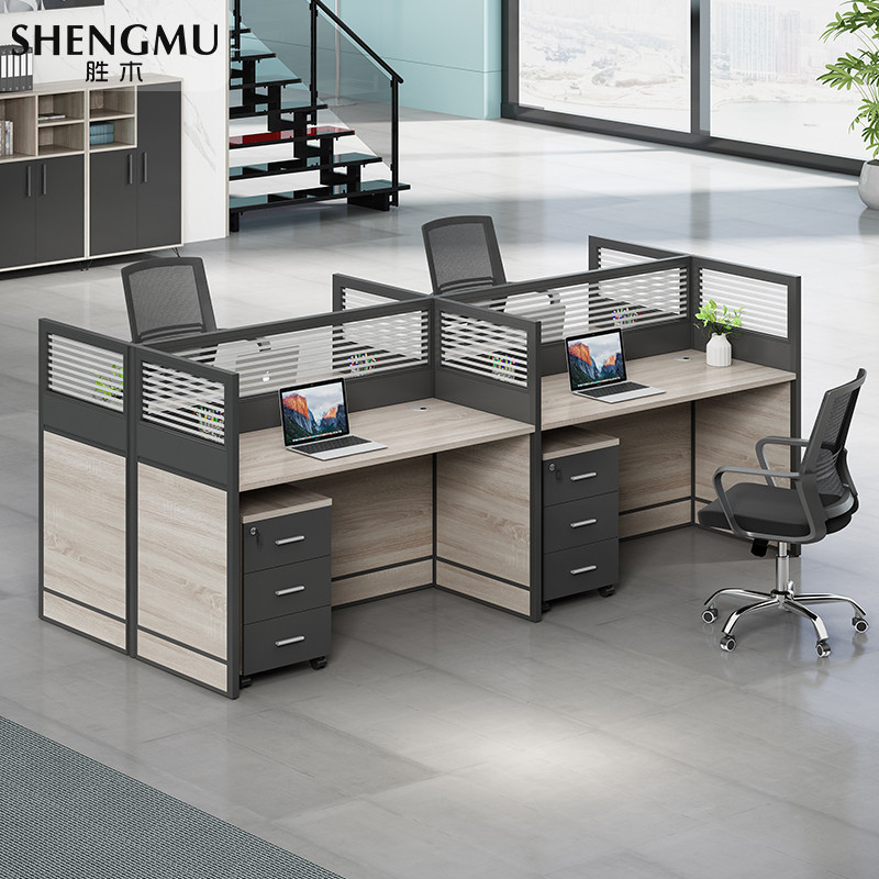 Buy High Quality 4 Person Office Desk Partition Workstation Office ...