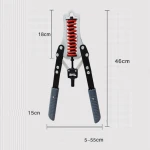 High Quality Adjustable Home Fitness Equipment Arm Exercise  Spring Chest Expander