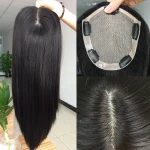 High quality black women permanent toupee hair prosthesis