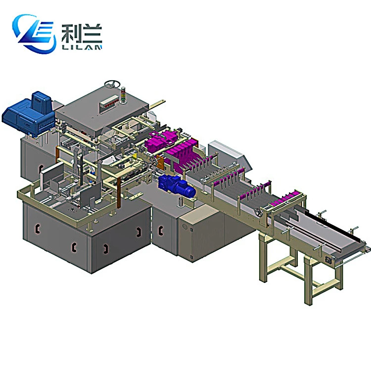 High quality box filling machine in canned corned beef production line