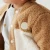 Import High quality custom fleece jacket o-neck with snap button brown wool boys jackets from China