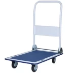 High Quality Customizable Wholesale Heavy Duty Foldable Cart Platform 4 Wheel Dolly Trolley