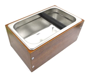 high quality espresso coffee stainless steel knock box for sale