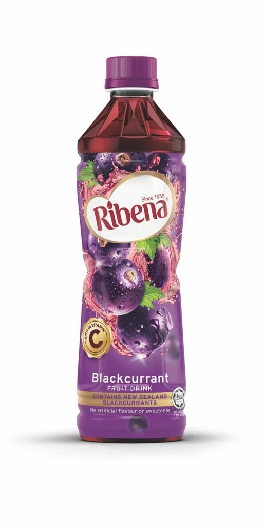 High quality fruit and vegetable juice Ribena soft drink with Berries taste made from Malaysia