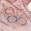 High Quality Hand-woven Rope Four-piece Rope Bracelet Display Bracelet