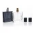 Import High Quality Luxury Clear Blue Black Empty 50 ml Glass Perfume Bottle Supplier from China