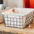 Import high quality multifunction  fashion simple wire metal  storage storage basket organizer from China