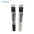 High quality of transparent plastic packaging tube with white brush for mascara
