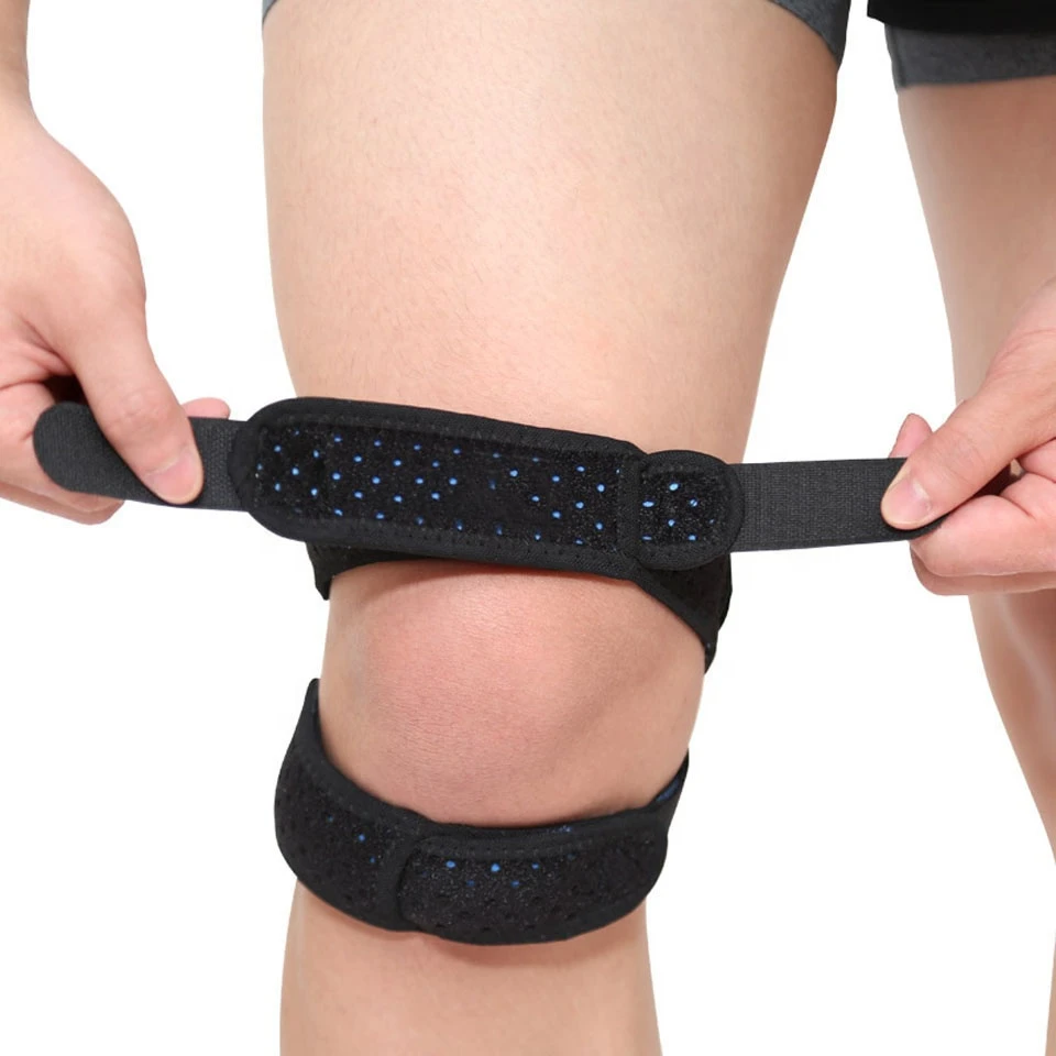 High Quality Sport Protection Knee Support Double Patella Strap