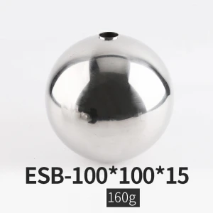 High quality SS304 Stainless steel Magnetic float ball  for Water Flow Control ESB100X100X15mm