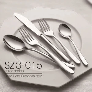High Quality Stainless Steel Cutlery Spoon and Fork Flatware Sets
