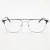 Import High Quality Stainless steel Square Man Frames Manufacturer Eyeglass Frame Optical Glasses Metal Eyewear from China