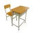 High school MDF board chair and desk wooden childrens desks school furniture Germany
