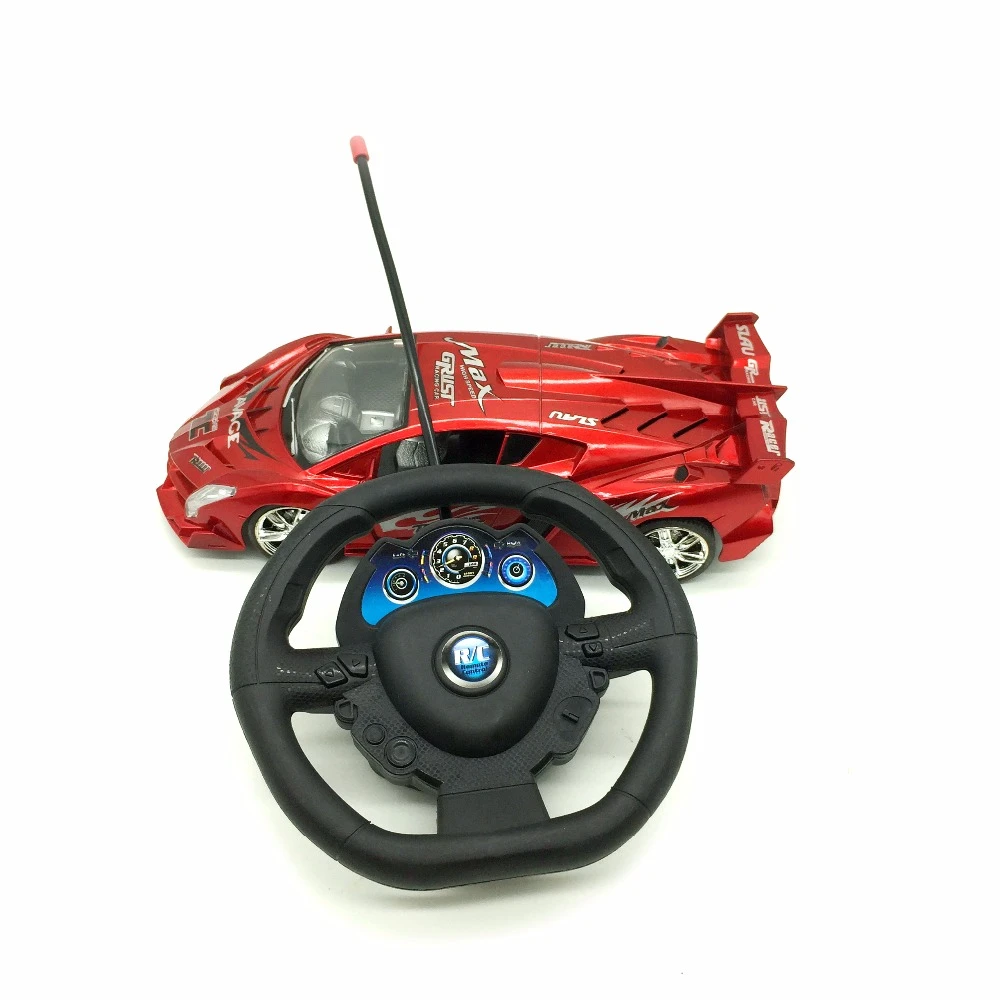 High speed racing steering wheel radio control toys