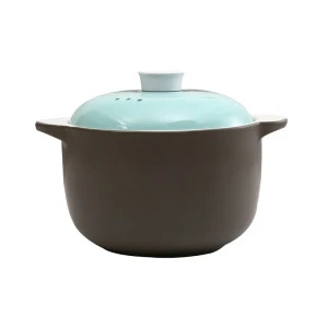 High temperature heat resistant ceramic pot nice design kitchen accessories casserole