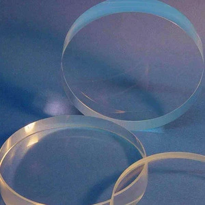 High temperature resistance big size round optical sapphire quartz wafer fused silica sheet fused silica plate