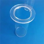 HM Custom Quartz Flange for quartz tube