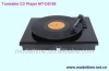 Home 3 Speeds Turntable CD Player with Aux in / RCA Out / USB Player