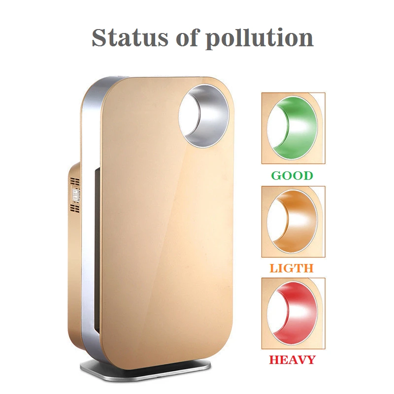 Home Air Purifier Filter With Speaker Smoke Room Hepa Filter Air Purifier