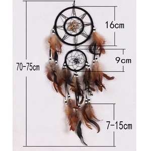 Home decoration wall hanging large dream catchers crafts for sale
