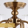 Home Lighting Vintage Industrial Decorative  Chandelier Iron Pendant Light Iron Modern Bedroom Lamp