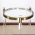 Import HOMESWEET Modern Round Cheap Acrylic Metal Coffee Table Gold Stainless Steel Coffe End Table from China