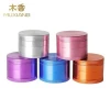 Hot Popular High Quality Light Weight  4 Pieces Aluminum Tobacco Grinders 55mm