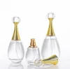 Hot Sale 30ml 60ml 100ml Empty Refillable Spray Perfume Bottle Glass