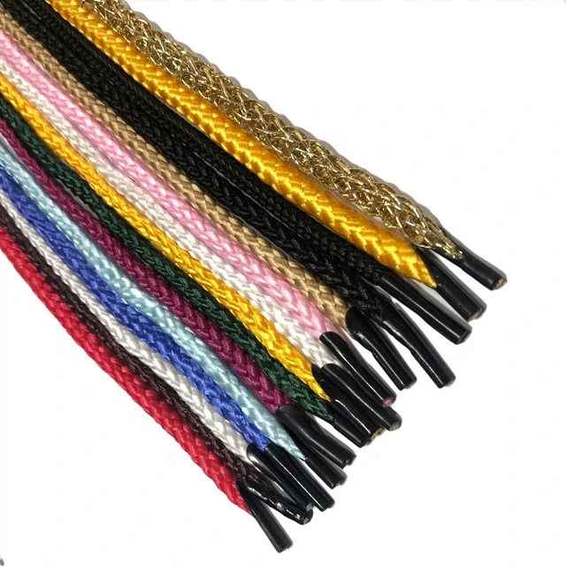 Hot sale 4-8mm polyester twisted rope packing rope paper bag twist rope