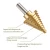 Import Hot sale 6pcs HSS Titanium Coated Step Drill Bit With Center Punch Drill Set from China