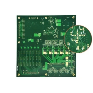 hot sale 8L multilayer HDI high Tg 180 pcb with 3/3 mil BGA design and 30u&quot; hard gold plating used for industrial control panel