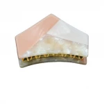 Hot Sale Classic Acetate Hair Claws For Women Multi colors Acrylic Claw Hair Clips