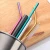 Import Hot Sale Colorful Titanium Plated Stainless Steel Drinking Straws Water Coffee Bear Juice Bubble Tea Straw for Bar Accessories from China