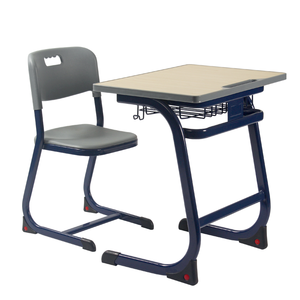 Hot sale comfortable university school furniture  desk and chair