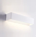 Hot Sale Fancy Indoor Led Wall Light Square   IP65 CB IECEE EER SASO  ETL CE ROHS certificate led wall lamps