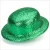 Import Hot sale funny round top plastic glitter PVC party hats from China