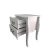Import Hot Sale Modern Design Wooden Side Table With 2 Drawers Bedroom Nightstand from China
